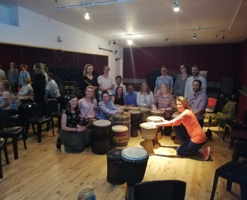 Drumming for team building Google Drumming for team building Google
