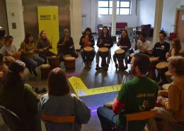 Drumming workshop Amnesty International